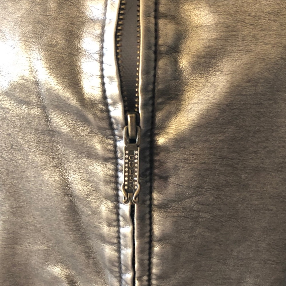 Guess Faux Leather Jacket - Picture 4 of 8